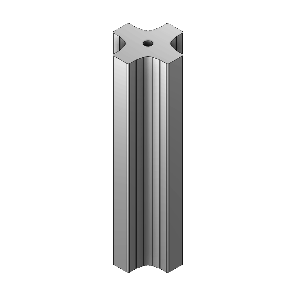 56-210-0 MODULAR SOLUTIONS DOOR PART<BR>90MM X 90MM LEAD COUNTERWEIGHT - ANSI 40